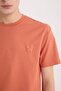 100% Cotton Regular Fit Crew Neck Printed Short Sleeve T-Shirt D5563Ax25Sp - 5