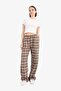 Coool Straight Fit Checked Regular Waist Pants E7752Ax25Sp - 5