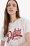 100% Cotton Regular Fit Printed T-Shirt F1209Ax25Sp - 7