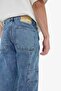 100% Cotton Relax Fit Relaxed Cut Straight Leg Jean Pants D7284Ax25Sp - 6