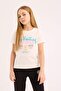 100% Cotton Crew Neck Printed Short Sleeve T-Shirt Girls E0351A825Sm - 3