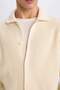 Standard Fit Polo Neck Button Knitwear Cardigan E8397Ax24Cw - 5