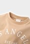 Crew Neck Printed Long Sleeve T-Shirt Baby Boy E3651A525Sp - 2