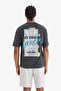 Nba Los Angeles Lakers Boxy Fit Crew Neck Back Printed Short Sleeve T-Shirt E0133Ax25Sp - 7