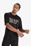 Nba Chicago Bulls Oversized Wide Fit Crew Neck Back Printed Short Sleeve T-Shirt E0361Ax25Sp - 7