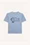 100% Cotton Crew Neck Printed Short Sleeve T-Shirt for Boys E0076A825Sm - 5