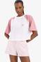 Crop Crew Neck Printed Sportsman Short Sleeve T-Shirt D8031Ax25Sp - 3