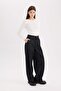 Baggy Fit High Waist Long Jeans Pants E2966Ax - 3
