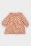 Floral Long Sleeve Muslin Dress Baby Girl D9571A525Sp - 4