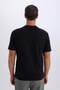 Regular Fit Crew Neck Short Sleeve Heavy Fabric Black T-Shirt D8931Ax25Sp - 6