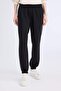 Burgundy Jogger Sweatpants with Pockets, Elastic Waist, Lace-Up, Narrow Leg, Long Size E5976Ax25Sp - 4