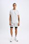 Breathable Quick Dry Slim Fit Tight Fit Crew Neck Printed Sportsman Short Sleeve T-Shirt V2887 - 6