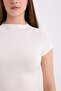 تي شيرت Slim Fit ضيق نصف ياقة مدورة ناعمة الملمس وأكمام قصيرة E5906AX25SP - 5