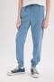 Boy's Printed Jogger Sweatpants with Elastic Waist and Cuffs D8527A825Sp - 5