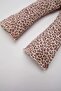 Leopard Printed Pieces Corded Fabric Ribbed Knit Baby Girl Leggings E5105A525Sp - 3