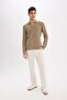 Standard Fit Polo Neck Knitwear Sweater E6752Ax24Wn - 2