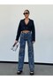 100% Cotton Trousers: High Waist, Relaxed Fit Vintage Style