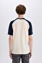 100% Cotton Boxy Fit Crew Neck Printed Short Sleeve T-Shirt D5569Ax25Sp - 6