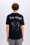 100% Cotton Van Gogh Regular Fit Crew Neck Back Printed Short Sleeve T-Shirt D5473Ax25Sp - 7