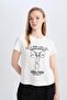 Coool Regular Fit Crew Neck Printed Short Sleeve T-Shirt E0629Ax25Sm - 3