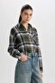 Checkered Flannel Long Sleeve Lumberjack Shirt R3725Az24Wn - 5