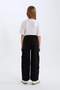 100% Cotton Wide Leg Cargo Wide Leg Jean Trousers for Girls D7373A825Sm - 8