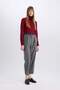Carrot Fit High Waist Pocket Pencil Short Wide Leg Pants E0573Ax24Au - 2