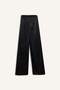 High Waist Wide Leg Long Crochet Pants with Pockets E2739Ax24Wn - 6