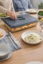 Gray Color Rectangular Borcam Lid Leak-Proof and Durable Plastic Material Food Storage Cover - 7