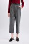 Carrot Fit High Waist Pocket Pencil Short Wide Leg Pants E0573Ax24Au - 4