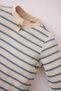Baby Girl 2 Piece Set Crew Neck Striped Corded Camisole Long Sleeve Top Spanish Trotters Elastic Waist - 3