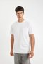 100% Cotton Regular Fit Crew Neck Pocket Detail Basic Plain Short Sleeve T-Shirt D4797Ax24Au - 4