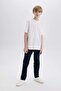 Boy's Crew Neck Short Sleeve T-Shirt K1687A625Sm - 2
