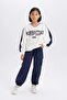 Girl's Parachute Cargo Jogger Cotton Trousers D7608A8 - 4