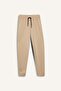 Elastic Waist Pocketed Jogger Sweatpants for Girls D9622A825Sm - 7