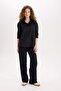 Oversize Wide Fit Poplin Long Sleeve Shirt E2294Axns - 2