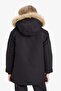 Water Repellent Parka Coat Detachable Faux Fur Collar Hooded Plush Lining Boys C8783A824Wn - 7