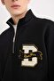 Regular Fit Stand Collar Zip Printed Sweatshirt A4469Ax24Au - 5