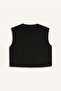 Basic Buttoned Blazer Vest E0571Ax24Au - 5