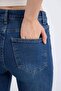 Bootcut Regular Waist Pocket Long Jeans Washable Trousers D5527Ax24Wn - 6