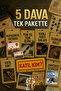 Detective Game 4 Cases in One Package - Murder Game - Board Games - Party Detective Game