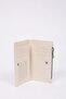 Women's Zippered Faux Leather Wallet D6853Axns - 3