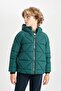 Waterproof Hooded Zippered Pocket Coat for Boys C7385A824Wn - 4