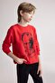 Ataturk Printed Sweatshirt for Boys D8202A824Wn - 2