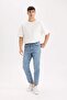 90's Slim Fit Skinny Leg Jeans Washable Trousers E1614Ax24Au