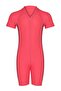Jumpsuit Short Sleeve Children's Swimsuit with Shorts Clous 5155 Coral - 2