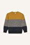 Crew Neck Color Blocked Knitwear Sweater for Boys C8111A824Cw - 7