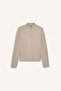 Slim Fit Half Zipper Tweed Long Sleeve T-Shirt D5538Ax24Au - 7