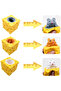 lao shu bei Pop Up Funny Mouse and Cheese Block Squeeze Anti-stress Toy Hide and Seek Figures Stress - 2