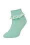 Baby Girl Seamless 3-Piece Cotton Long Socks C9091A5Ns - 2